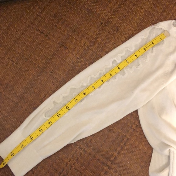 Bebe light cardigan with lace inserts - Picture 5 of 6